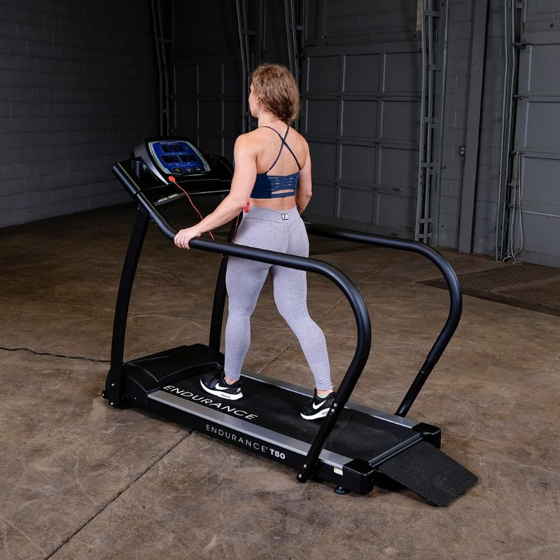 Body-Solid Endurance Walking Treadmill - T50 Back View