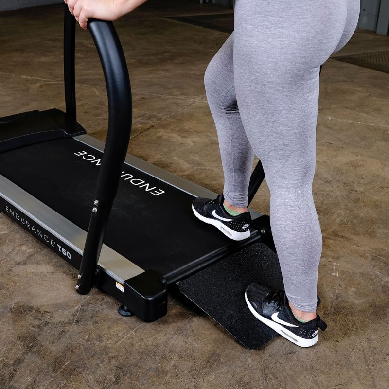 Body-Solid Endurance Walking Treadmill - T50 Rear Entry Ramp