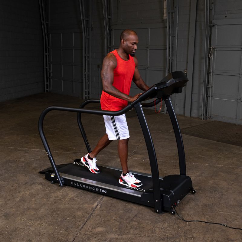 Body-Solid Endurance Walking Treadmill - T50 Right Side View