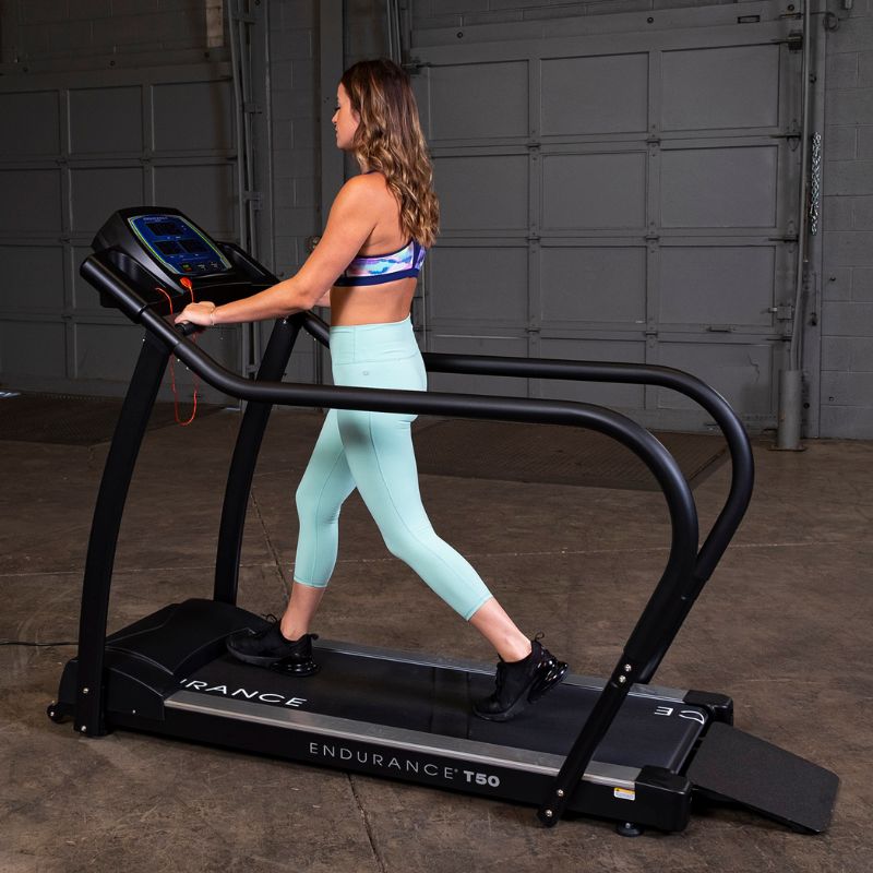 Body-Solid Endurance Walking Treadmill - T50 Walking with Guide