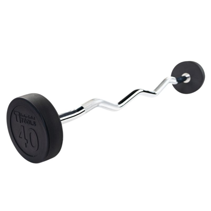 Body-Solid Fixed Weight EZ Curl Barbells - SBZ 40 lb ez curl barbell