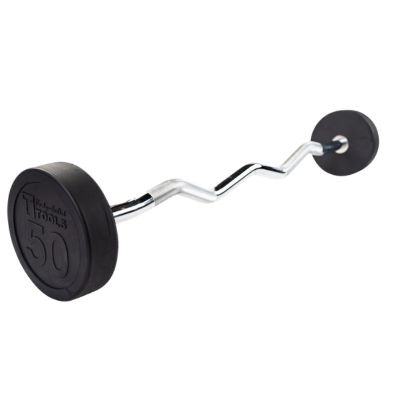 Body-Solid Fixed Weight EZ Curl Barbells - SBZ 50 lb ez curl barbell