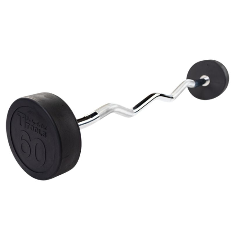 Body-Solid Fixed Weight EZ Curl Barbells - SBZ 60 lb ez curl barbell
