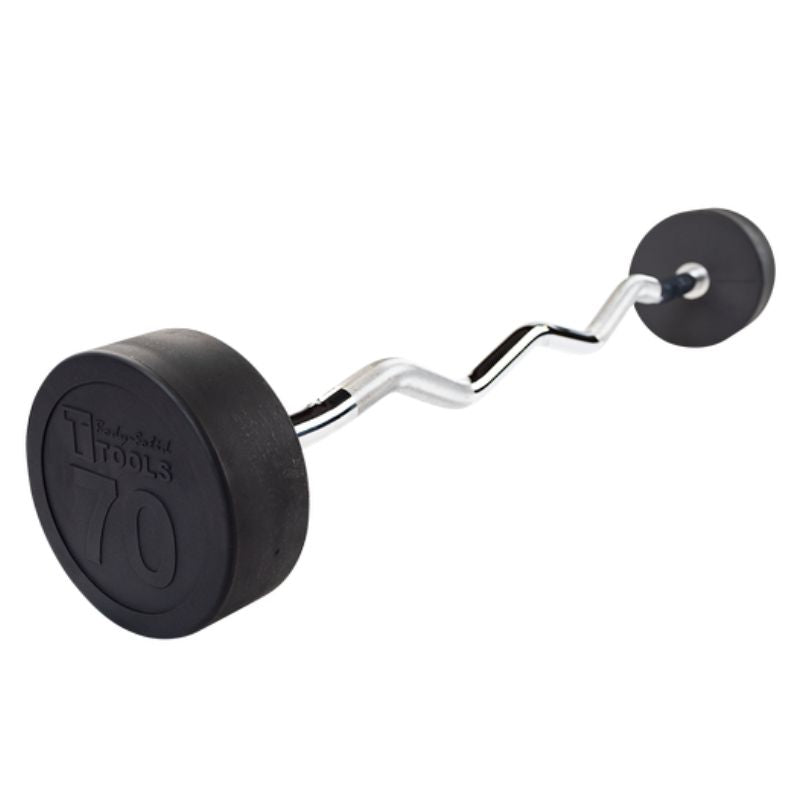 Body-Solid Fixed Weight EZ Curl Barbells - SBZ 70 ez curl barbell