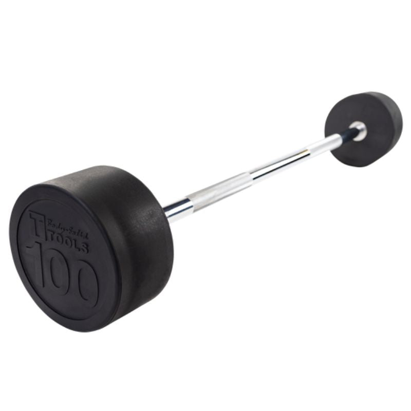 Body-Solid Fixed Weight Straight Barbells - SBB 100 lb Fixed Barbell