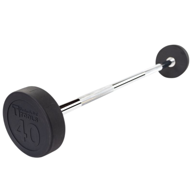 Body-Solid Fixed Weight Straight Barbells - SBB 40 lb Fixed Barbell