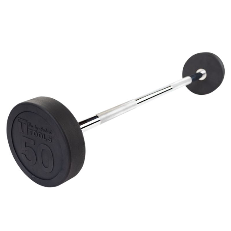 Body-Solid Fixed Weight Straight Barbells - SBB 50 lb Fixed Barbell
