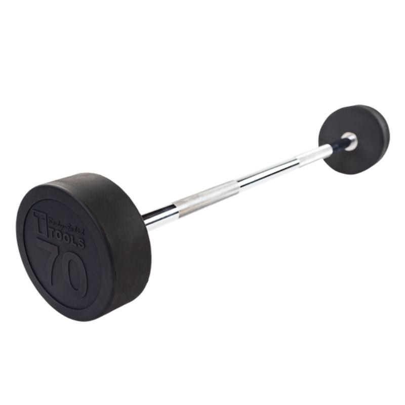 Body-Solid Fixed Weight Straight Barbells - SBB 70 lb Fixed Barbell
