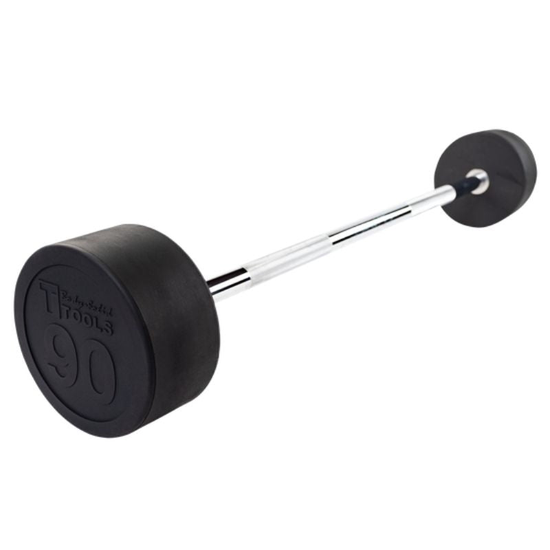 Body-Solid Fixed Weight Straight Barbells - SBB 90 lb Fixed Barbell