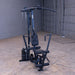 Body-Solid G1B Multi-Station Gym Front View inside gym