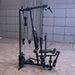 Body-Solid G1B Multi-Station Gym Side view inside gym