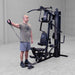 Body-Solid G6B Bi-Angular Multi-Station Gym Cable Lateral Raises