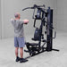 Body-Solid G6B Bi-Angular Multi-Station Gym Cable Upright Row