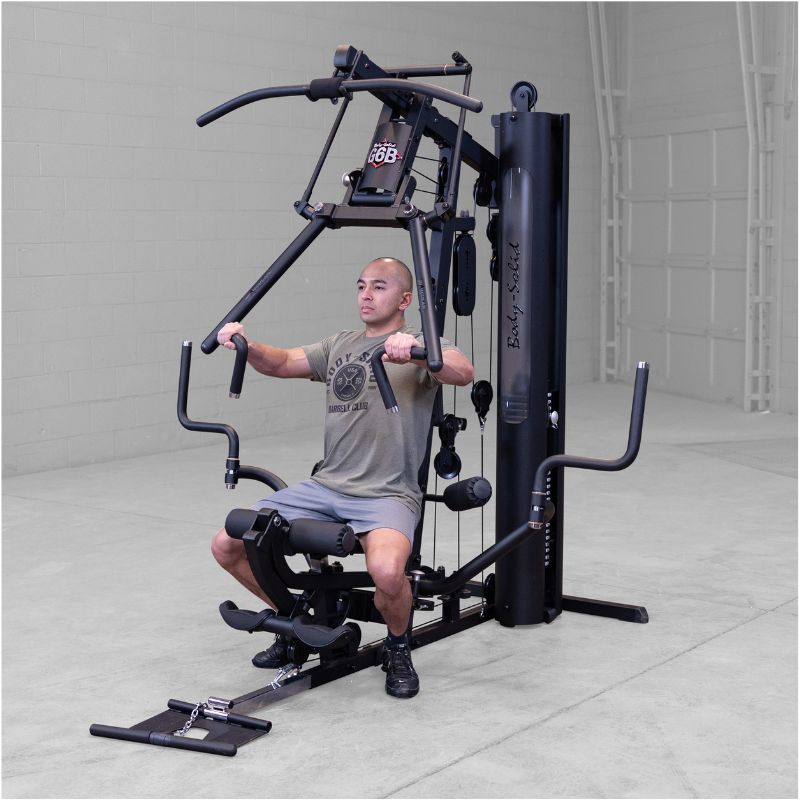 Body-Solid G6B Bi-Angular Multi-Station Gym Chest Press Workout Neutral Hand
