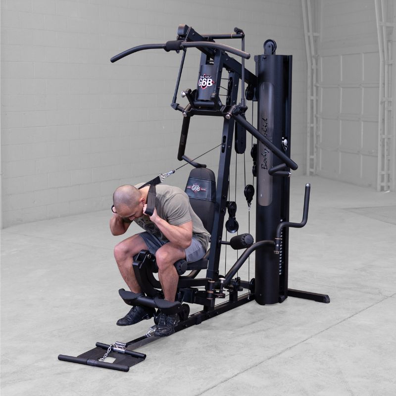 Body-Solid G6B Bi-Angular Multi-Station Gym Seated Cable Crunch