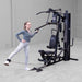 Body-Solid G6B Bi-Angular Multi-Station Gym Side Leg Developer