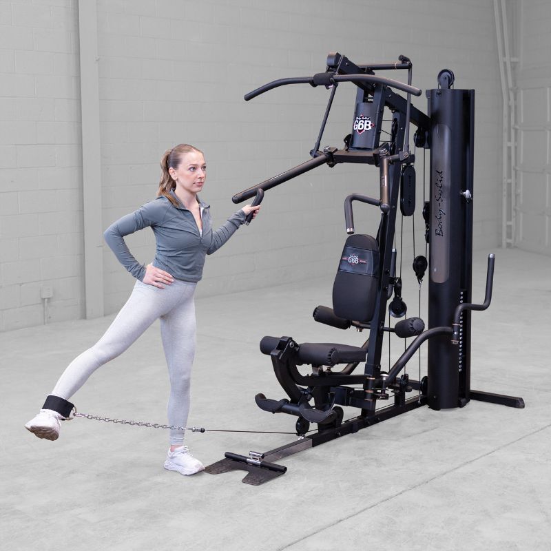 Body-Solid G6B Bi-Angular Multi-Station Gym Side Leg Developer