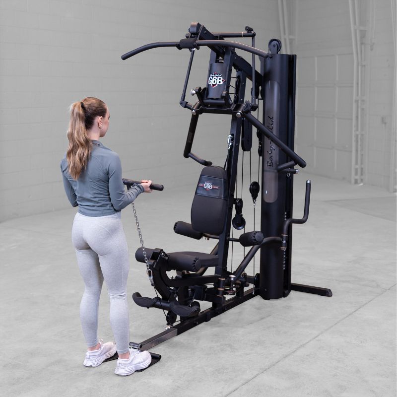 Body-Solid G6B Bi-Angular Multi-Station Gym Standing Cable Curl