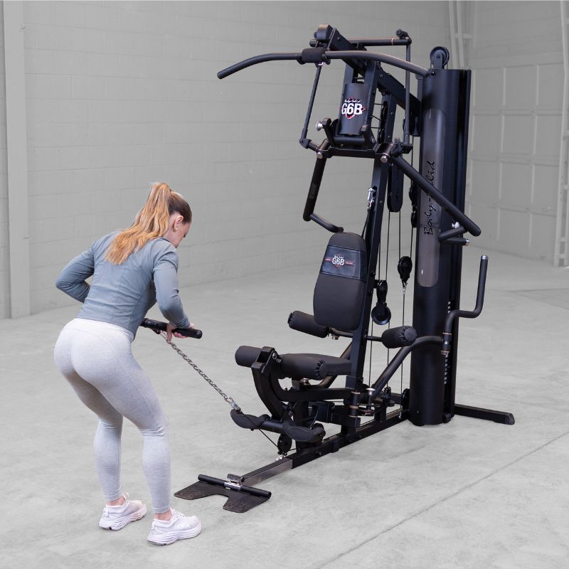 Body-Solid G6B Bi-Angular Multi-Station Gym Standing Cable Row