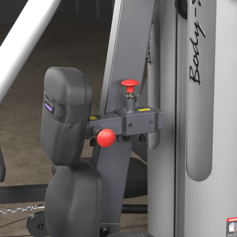 Body-Solid G9S Two-Stack Gym Adjustable Seat Pads Position