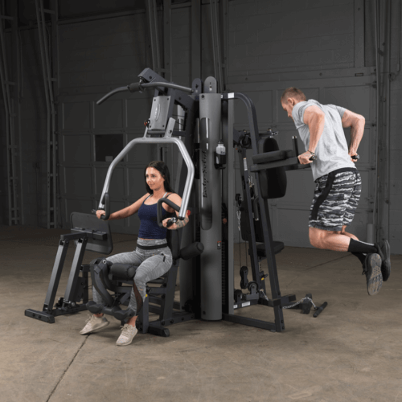 Body-Solid G9S Two-Stack Gym Chest Press and Dip Station