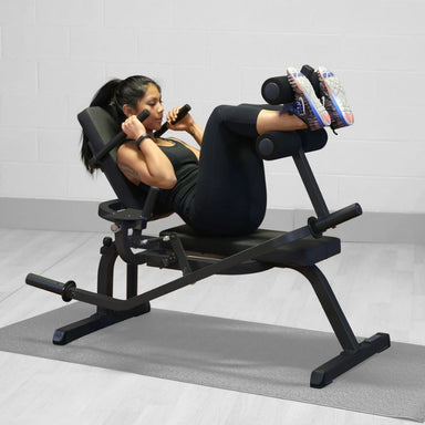 Body-Solid GAB100B Horizontal Ab Bench Workout 1