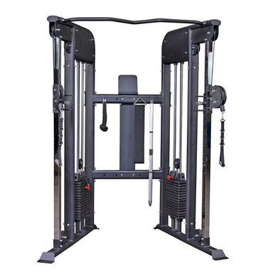 Body-Solid GFT100 Commercial Functional Trainer Front View on a white background