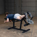 Body-Solid GLCE365B Leg Extension Curl Machine - Leg Curl Position with Weight Plates