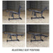 Body-Solid GLCE365B Leg Extension Curl Machine Adjustable Seat Positions