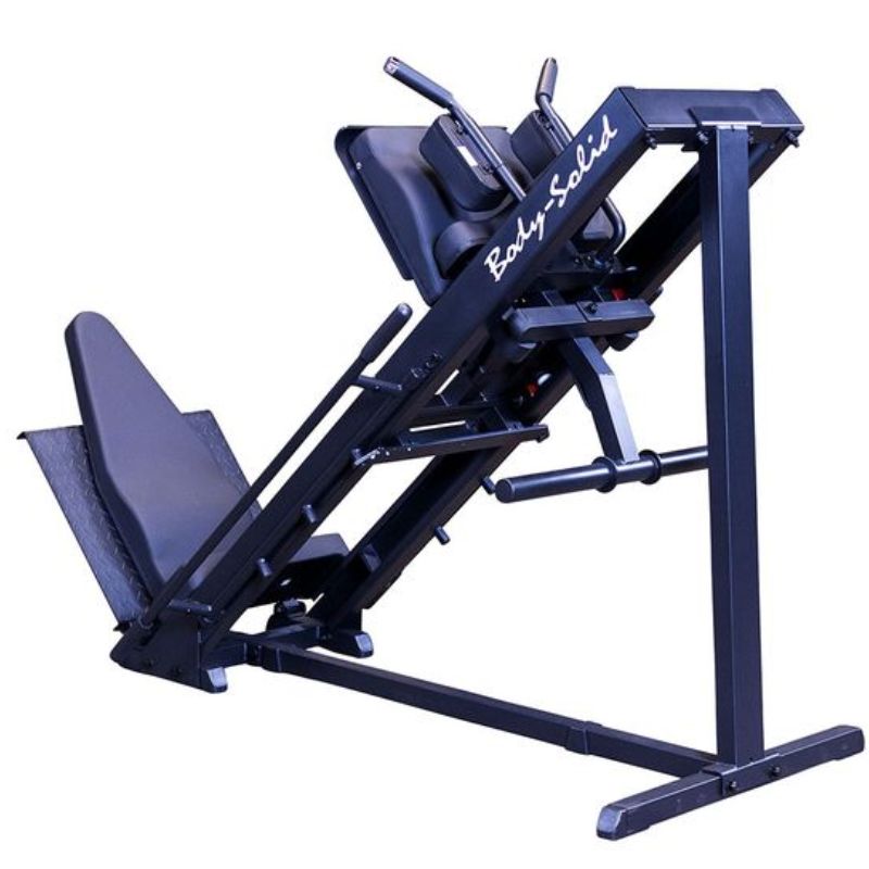 Body-Solid Leg Press & Hack Squat - GLPH1100B Back View