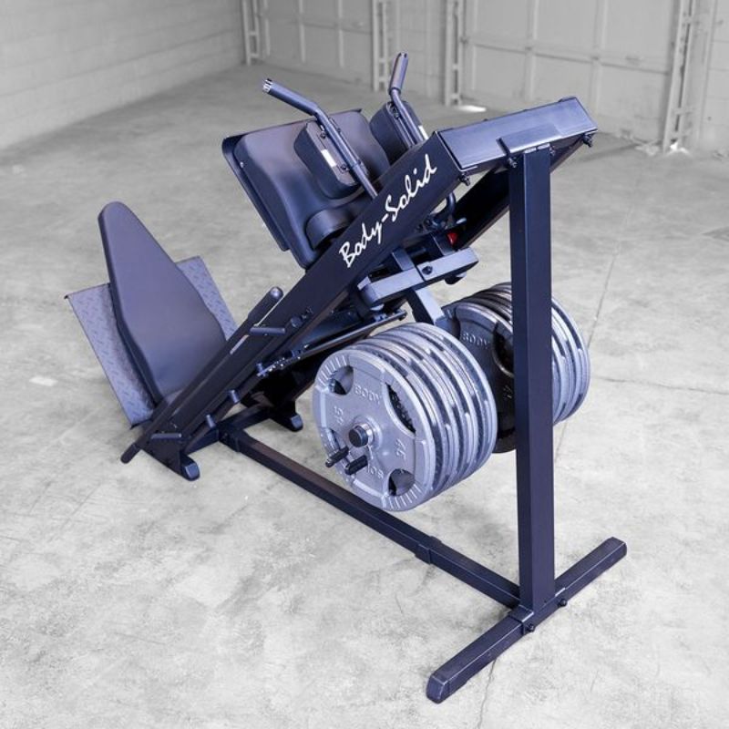 Body-Solid Leg Press & Hack Squat - GLPH1100B Side View