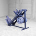 Body-Solid Leg Press & Hack Squat - GLPH1100B Hack Squat Position with Olympic Plates
