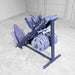 Body-Solid Leg Press & Hack Squat - GLPH1100B Leg Press Position with Olympic Plates