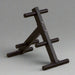 Body-Solid Olympic Plate Tree - OWT24 Empty Weight Tree inside Gym 