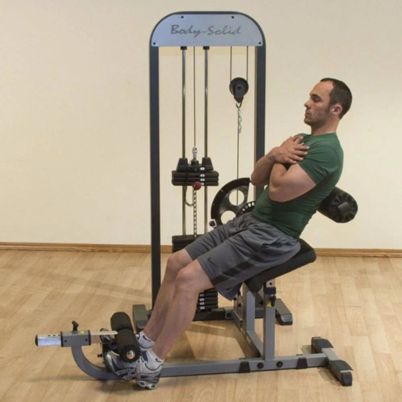 Body-Solid PRO-Select Ab & Back Machine - GCAB-STK Gallery 6
