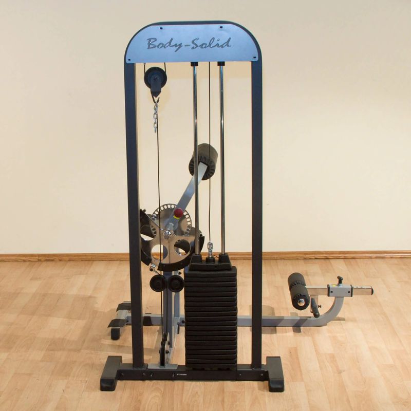 Body-Solid PRO-Select Ab & Back Machine - GCAB-STK Weight Stack View