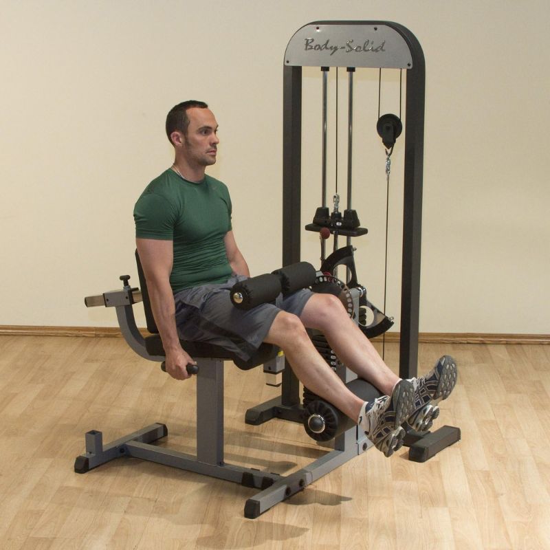 Body-Solid PRO-Select Leg Extension Leg Curl Machine - GCEC-STK Leg Extension Workout