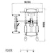 Body-Solid PRO-Select Weight Assisted Chin-Dip Machine - FCD-STK Schematics
