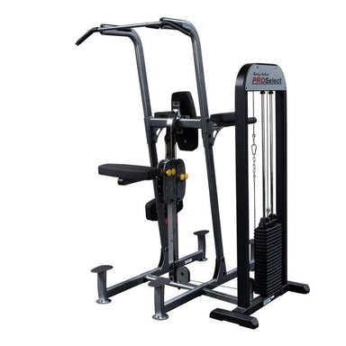 Body-Solid PRO-Select Weight Assisted Chin-Dip Machine - FCD-STK on a white background