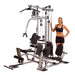Body-Solid Powerline P2X Single Stack Home Gym with Model and Leg Press