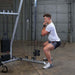 Body-Solid Powerline PFT50 Functional Trainer Goblet Squat