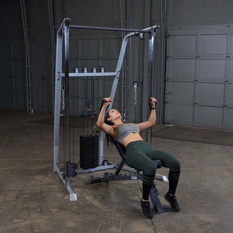 Body-Solid Powerline PFT50 Functional Trainer Incline Press
