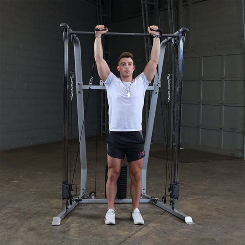 Body-Solid Powerline PFT50 Functional Trainer Shoulder press