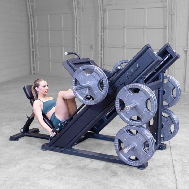 Body-Solid Pro ClubLine Commercial Leg Press - SGLP500 Sample Workout Female