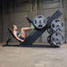 Body-Solid Pro ClubLine Commercial Leg Press - SGLP500 Side View Sample Workout