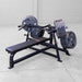 Body-Solid Pro ClubLine Leverage Bench Press - LVBPB Side View with olympic grip plates