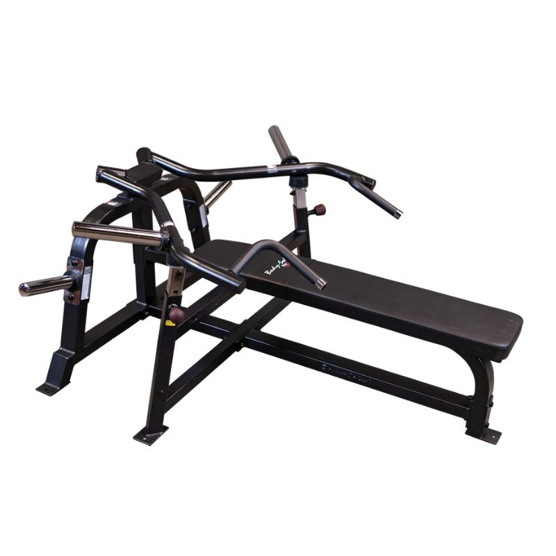 Body-Solid Pro ClubLine Leverage Bench Press - LVBPB Top View on a white background