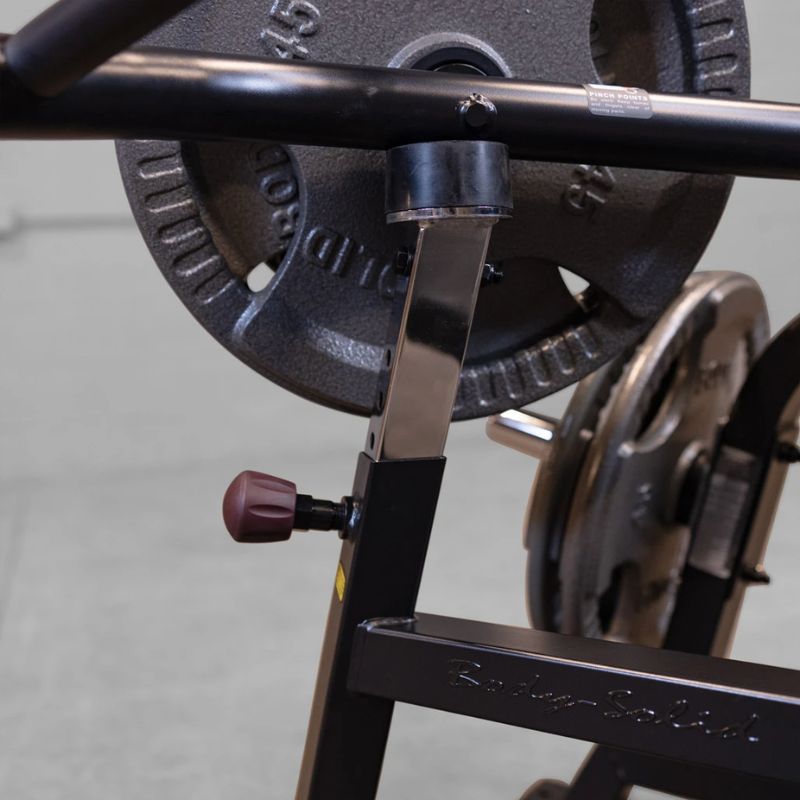 Body-Solid Pro ClubLine Leverage Bench Press - LVBPB With Assisted Start Position