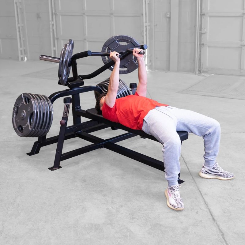 Body-Solid Pro ClubLine Leverage Bench Press - LVBPB used in workout 4
