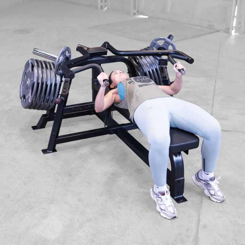 Body-Solid Pro ClubLine Leverage Bench Press - LVBPB used in workout 5